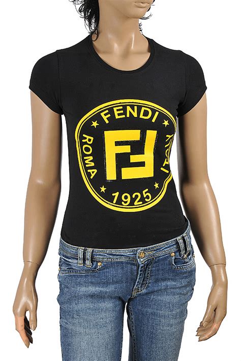 fendi girls t shirt|Fendi tshirt women.